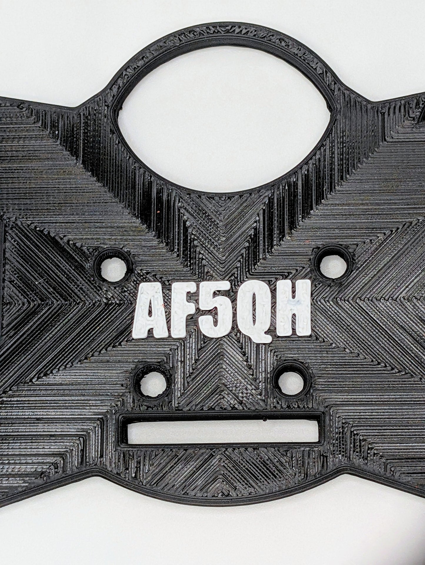 Antenna Wire & Guy Line Winders – 3D Printed 4-Pack, Customizable with Call Sign