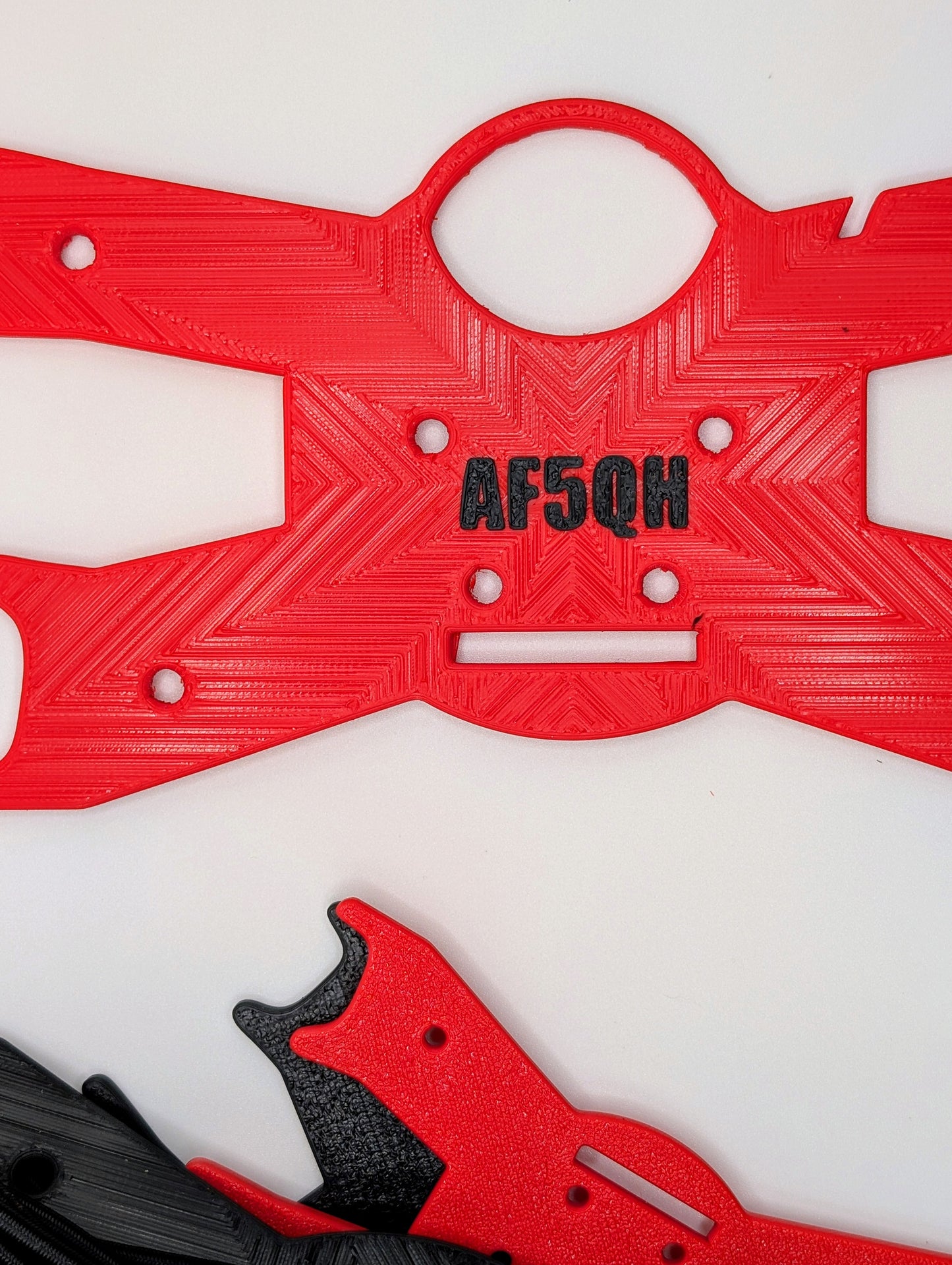 Antenna Wire & Guy Line Winders – 3D Printed 4-Pack, Customizable with Call Sign